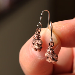 立体鳥獣戯画 相撲をシーンのかえる （659-779/純銅製） その他