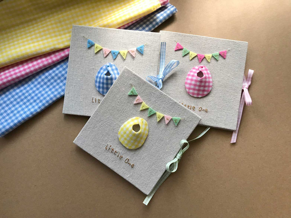 小小圍兜的祝福 |手工卡| 生日卡| Handmade Baby card 黃色2.0版 第4張的照片