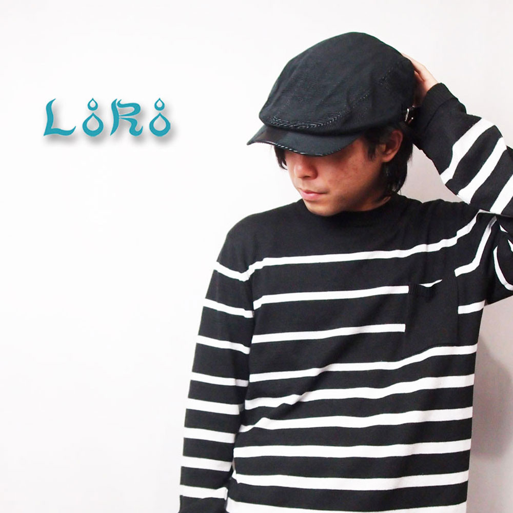 コーデュロイハンチング・フリーサイズ/ブラック 5,491円