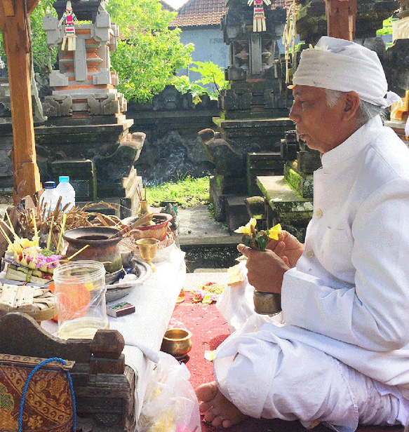 ★免運費★ [SILVER925] 峇裡島僧侶祈禱淨化的天然石/治癒項鍊（縵瑪瑙/直徑6毫米） 第11張的照片