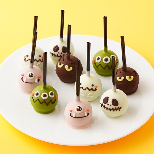 ハロウィンケーキポップ　10本セット【秋限定2024】 3枚目の画像