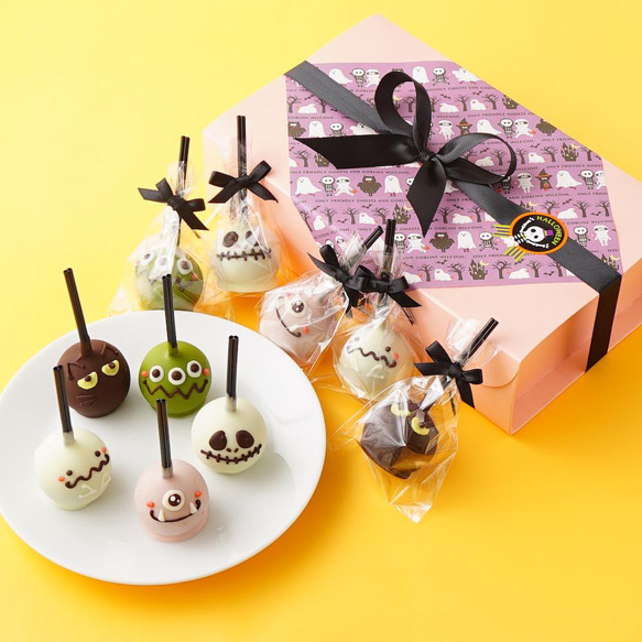ハロウィンケーキポップ　10本セット【秋限定2024】 1枚目の画像