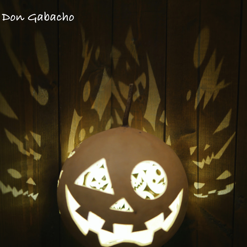 ひょうたんハロウィンランプ☆ジャック・オー・ランタン