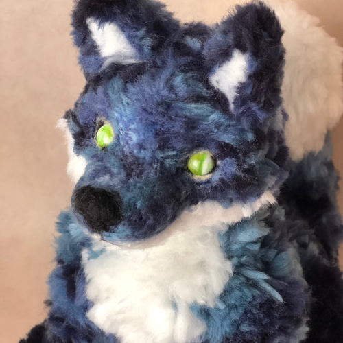 ブランド品専門の ぬいぐるみ キツネ きつね 作家 ハンドメイド ブランド品専門の ぬいぐるみ キツネ きつね 作家 ハンドメイド