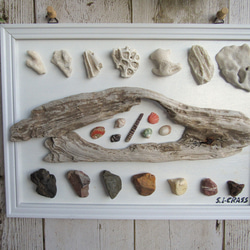 渚の忘れ物・・❦　アートフレーム・壁飾り 6枚目の画像