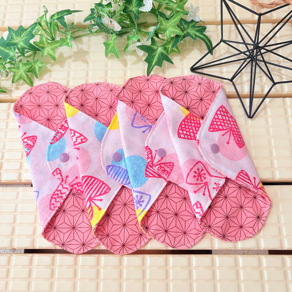 肌に優しい天然素材☆快適ガーゼライナー6枚セット☆おりものシート☆ダブルガーゼ布ナプキン 11枚目の画像