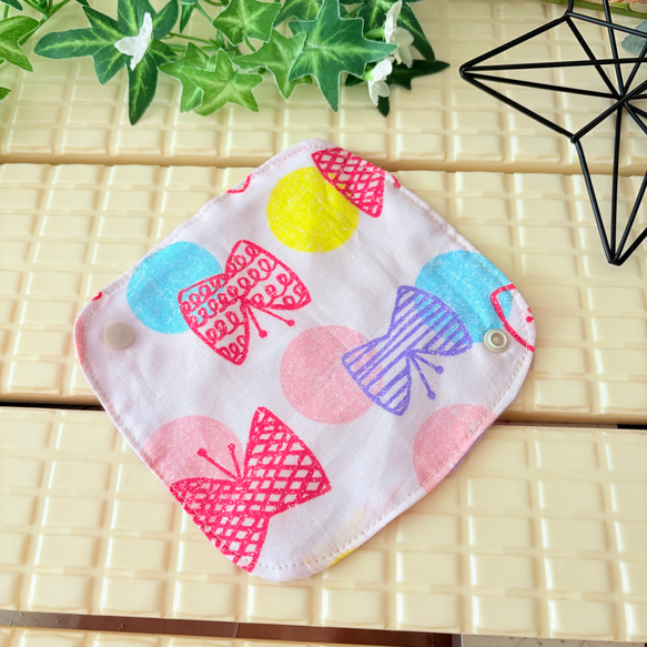 肌に優しい天然素材☆快適ガーゼライナー6枚セット☆おりものシート☆ダブルガーゼ布ナプキン 13枚目の画像