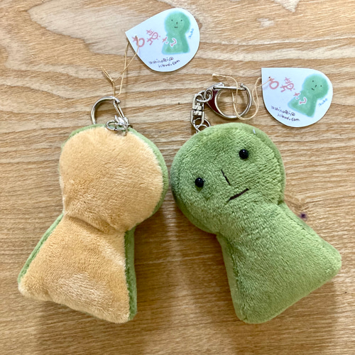 古墳さん (前方後円墳 バッグチャーム) ぬいぐるみ ikuko 通販