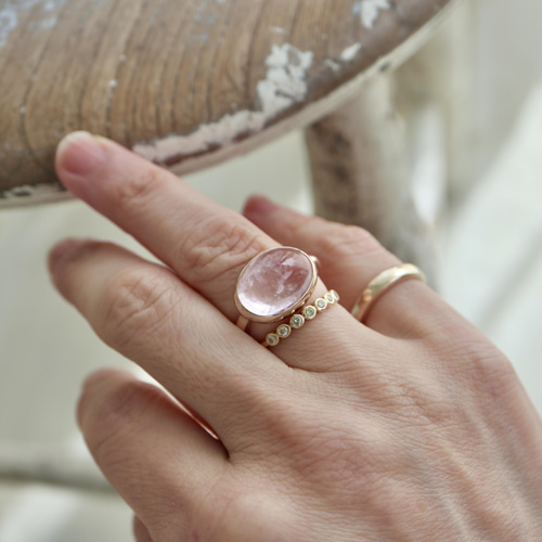 K10[brugge]10stone diamond ring 指輪・リング STUDIO TENTEN