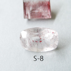 【S系列】Elestial石英趣味造型寶石項鍊，約40厘米，醫用級不銹鋼 第10張的照片