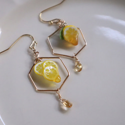 honey lemon / 耳飾り 3枚目の画像