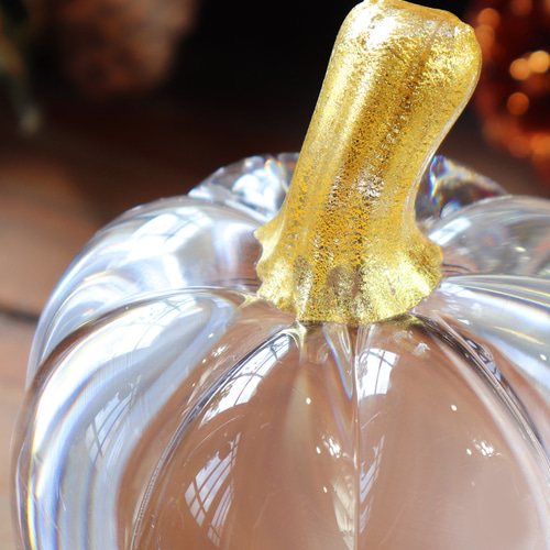 大人のハロウィンパンプキン」純金 贈り物 テーブルコーディネート