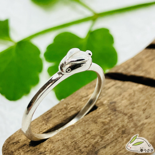 マメ幸うさぎリング 横 （sv925） 指輪・リング 幸うさぎ 通販