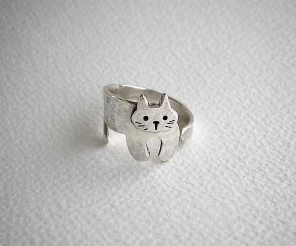 まとわりネコのリング_シルバー 指輪・リング アウラ・ロコ / aura