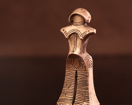 縄文の女神 陶製特大レプリカ 30cm 縄文土偶
