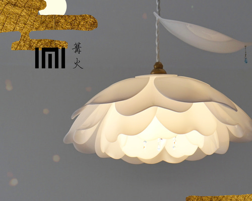 逆さペンダントライトおしゃれ照明 ハンドメイド花柄 フラワーシーリングライト dショッピング |ISHIGURO ペンダントライト モザイク おしゃれ