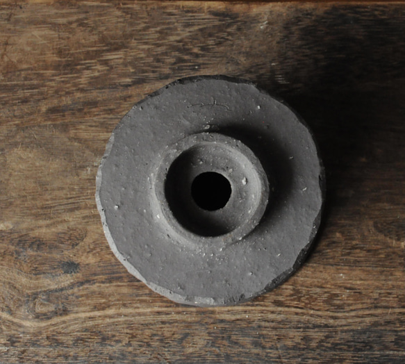 無釉陶器のコーヒードリッパー -黒- 5枚目の画像