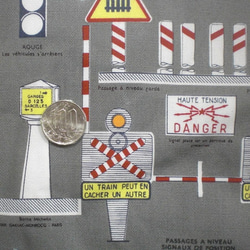 BagビニールA4／道路標識 a la francaise 3枚目の画像