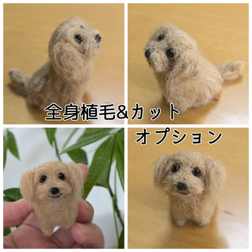 ◾羊毛フェルト「小さなわんこ」うちの子オーダー制作いたします！お