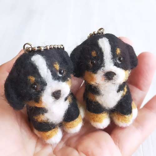 わんこ♡うちの子オーダー♡羊毛フェルト♪ハンドメイド☆ ◾受注制作・羊毛フェルトわんこ・犬・うちの子オーダー・お座り