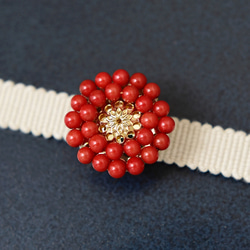 東*堂様 珊瑚　時代　提げ物　約６ｇ　アンティーク　赤珊瑚　帯留め かんざし 東*堂様 珊瑚 時代 提げ物 約6g アンティーク 赤珊瑚 帯留め