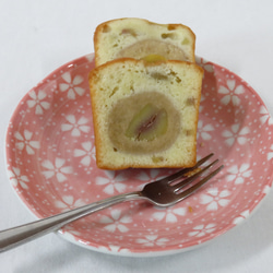 栗山特産「栗山栗」たっぷりのパウンドケーキ(まるまる1本＋4切れ入り 4枚目の画像