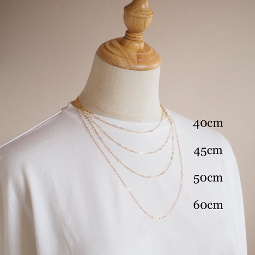 14kgf スクエアチェーンネックレス 40cm 45cm 50cm 60cm 14kgf スクエアチェーンネックレス 40cm 45cm 50cm 60cm