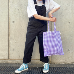 BASIC GINGHAM TOTE ( 14 COLORS ) 3枚目の画像