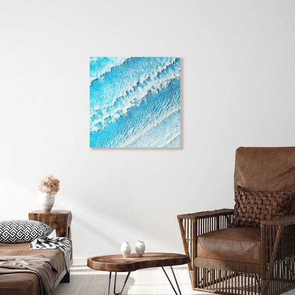 オーダー専用※海と白波のキャンバスアート（20x20） その他