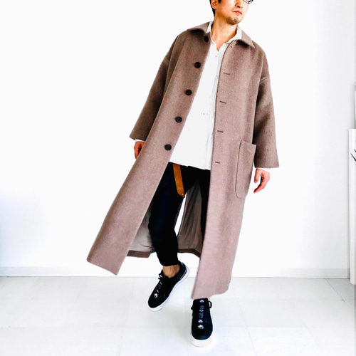 j.s. luxe ジロンラムWメルトン Big-P-コート j.s. luxe ジロンラムWメルトン Big-P-コート