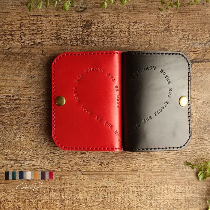 ◆大人気シリーズ◆７色◆名入れ可ペアハート本革キーケース２個セット◆記念日・結婚祝・スマートキー・誕生日