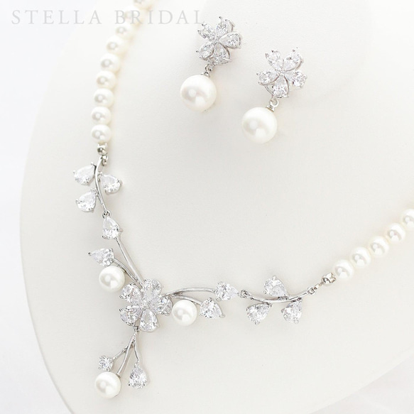 受注生産品/OUTLET】CZ ウェディングジュエリーセット エッセンシャル