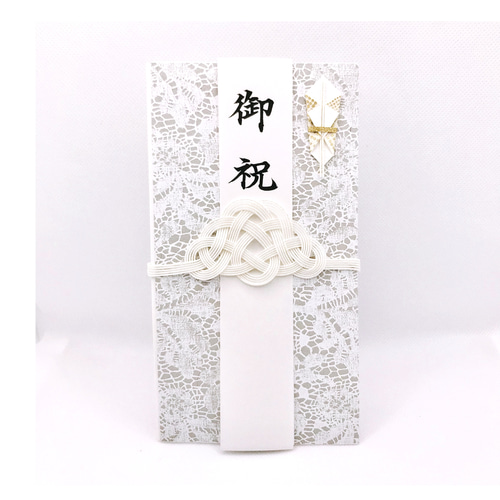 ☆ご祝儀袋☆ ホワイトレース ご祝儀袋・袱紗（ふくさ） tomomi-hicco 