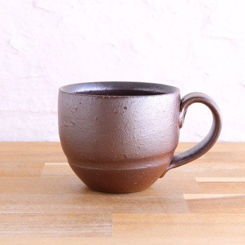 備前焼 コーヒーカップ【緋襷】【B】〈陶器・コーヒーカップ