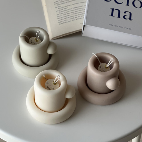 ♥コーヒーカップキャンドル♥韓国インテリア アンティーク ウェルカム