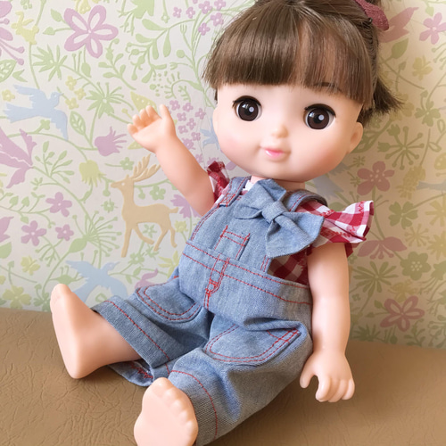 デニムサロペット＊ドール服 ソランちゃん ソランちゃん服 レミン 
