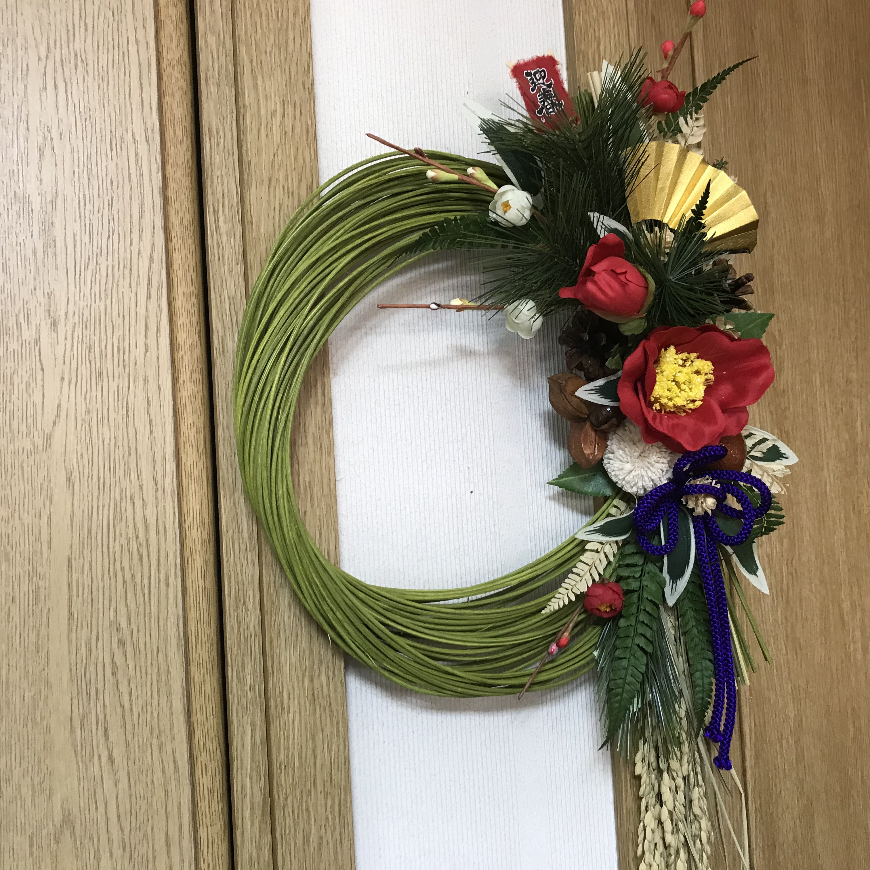 《お正月飾り2026》 日本伝統の招福お正月飾り（受注制作＊8800－8000に値下げしました）