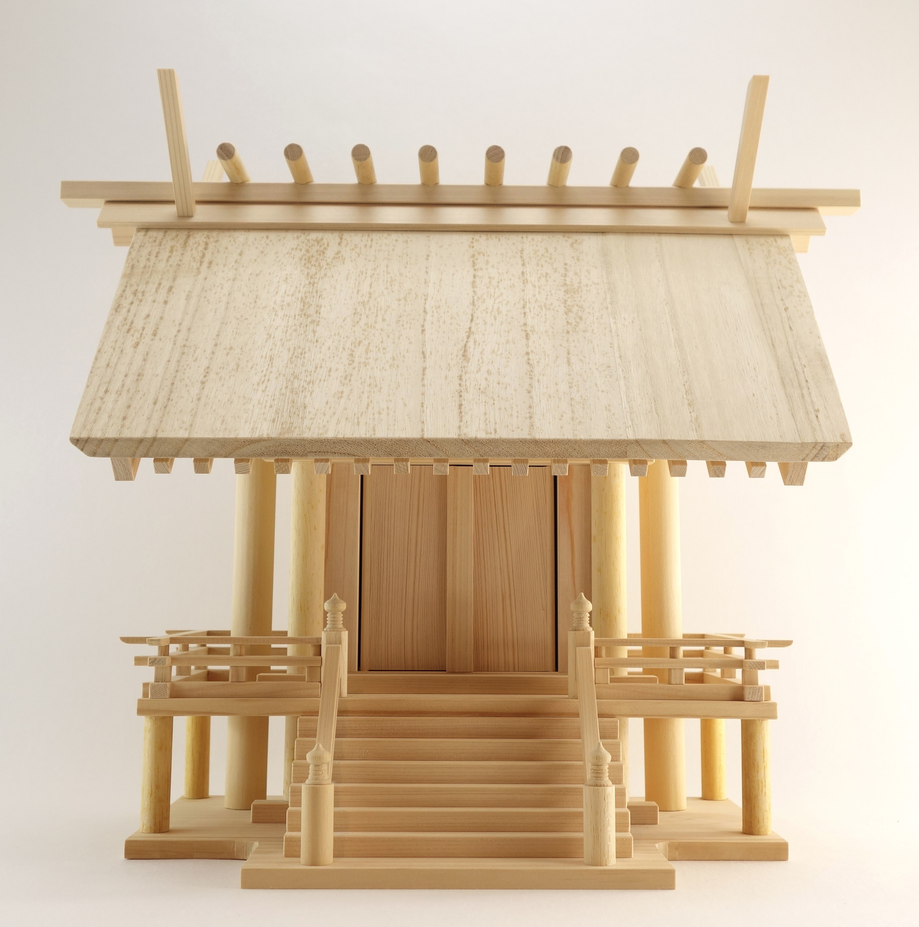 神棚 国宝仁科神明宮 1/30 （仁科神明宮本殿及び中門） 