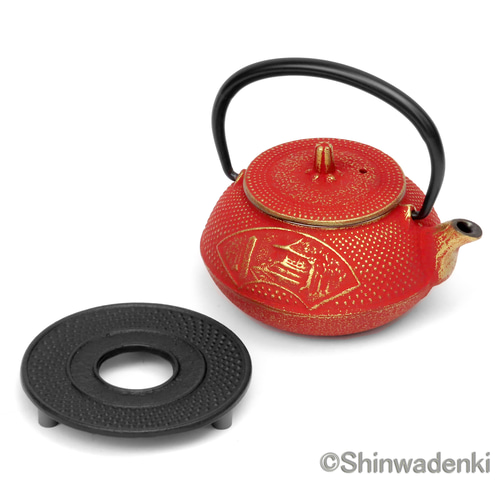 ティーポット 600ml お花ティーポット 陶器 （ 紅茶ポット 急須