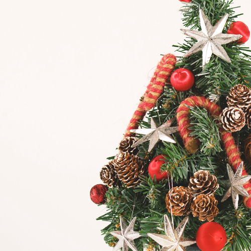 卓上タイプ｜ツリーキット・ノア・シルバー｜クリスマスツリー｜Natale