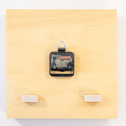 月見ヶ丘で月見を楽しむうさぎの掛け時計 4枚目の画像