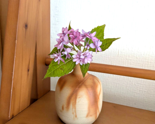□備前焼 献上徳利 鶴首徳利 献上備前 美品 花瓶 花入 床間□