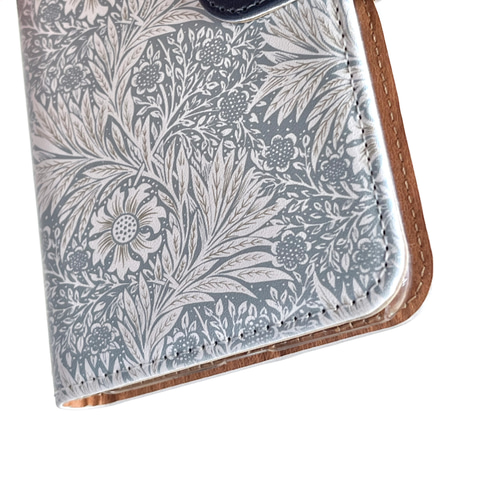 ウィリアムモリス】 ボタニカル スマホケース 手帳型 スマホカバー