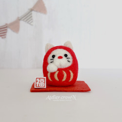 フレーム 額 月を見ているうさぎの額 羊毛フェルト インテリア うさぎ