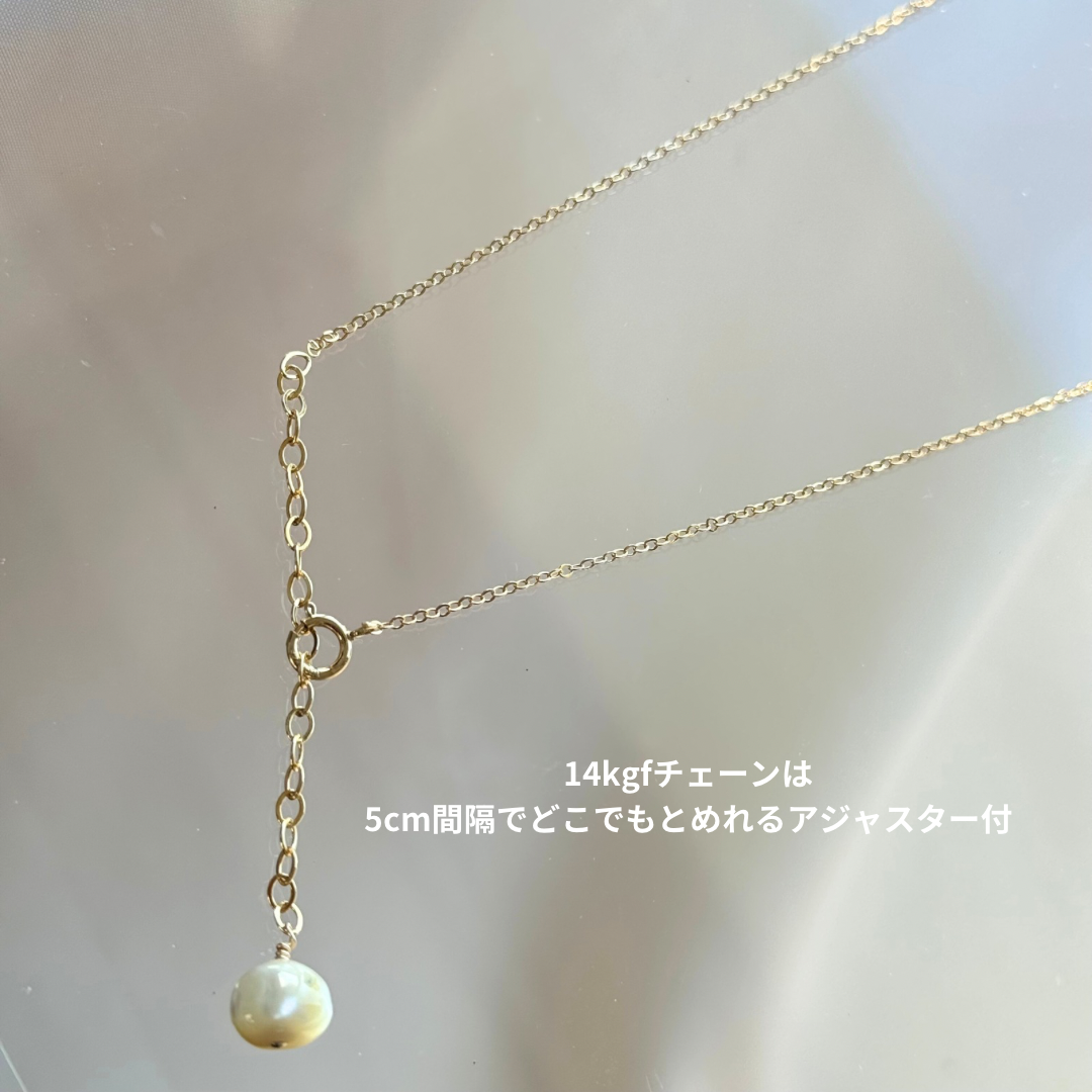 夜光貝 幸せの海亀 《mini size》ネックレス