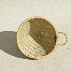 竹細工網代編み　コーヒードリッパー　2～4杯用　受注制作品 4枚目の画像