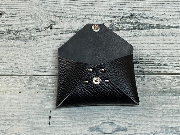 ✉L.A.N's  CCB  leather case ✉【牛革　ブラック系】 4枚目の画像