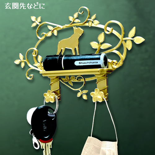 ウェルカム ドアプレート & ウォールフック (キーフック