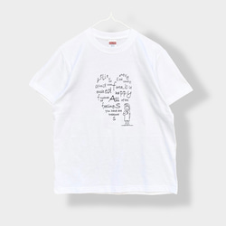 Tシャツ「heart」ホワイト 2枚目の画像