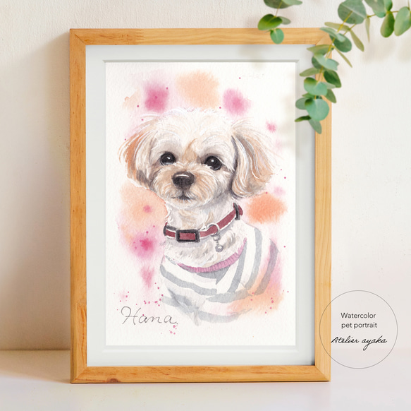 水彩画 似顔絵描きます  葉書サイズ　(写実タイプ背景無し) image.jpg